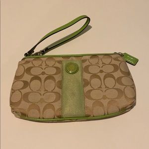 Brand new Coach wristlet